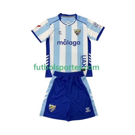 Camiseta Malaga CF Niño Primera Equipación 2025/2026 Camiseta Malaga CF Niño Primera Equipación 2025/2026